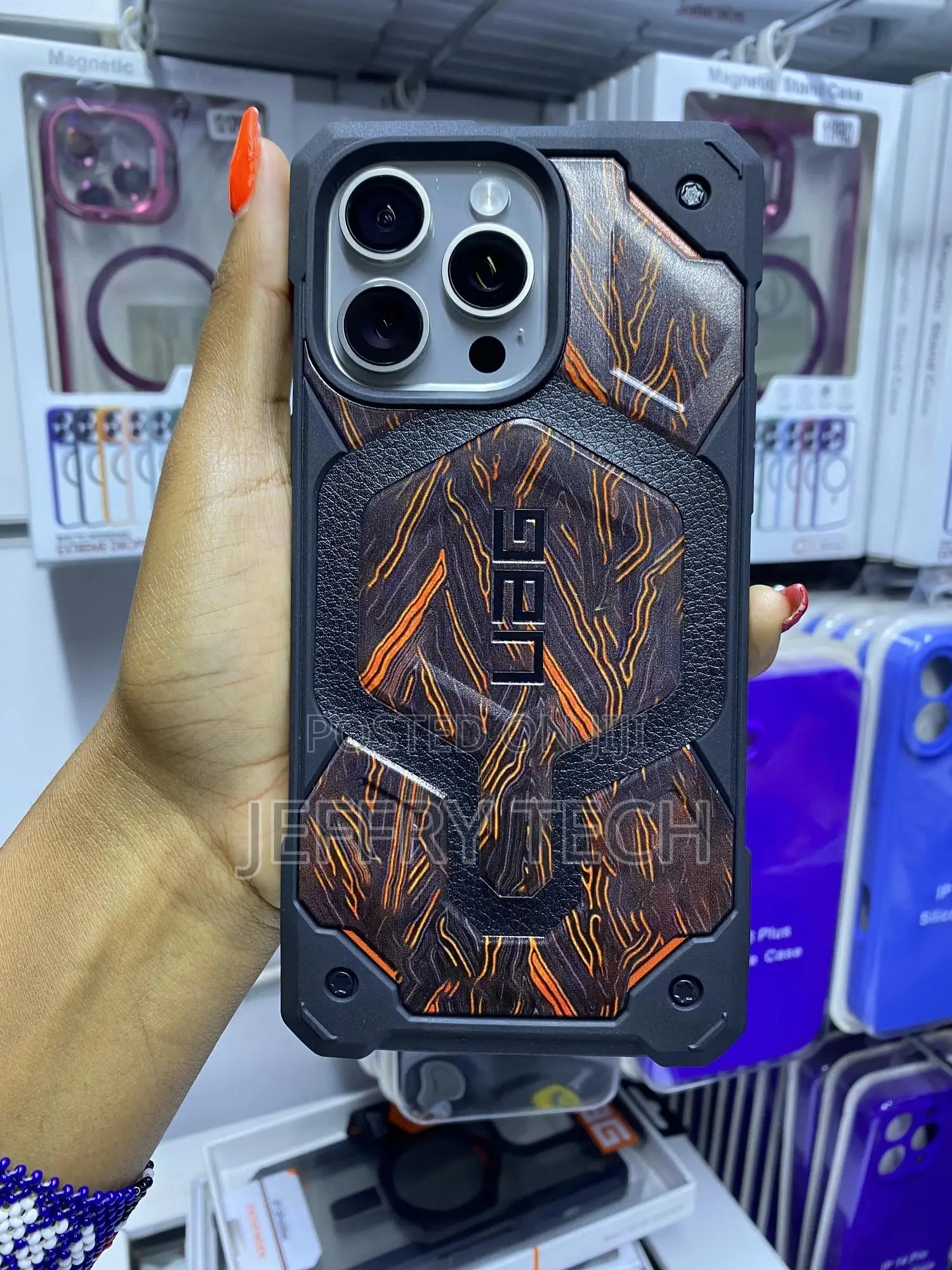 Tyrds Urban Armor Gear Uag Monarch Rugged Case for iPhone 15 Pro Max