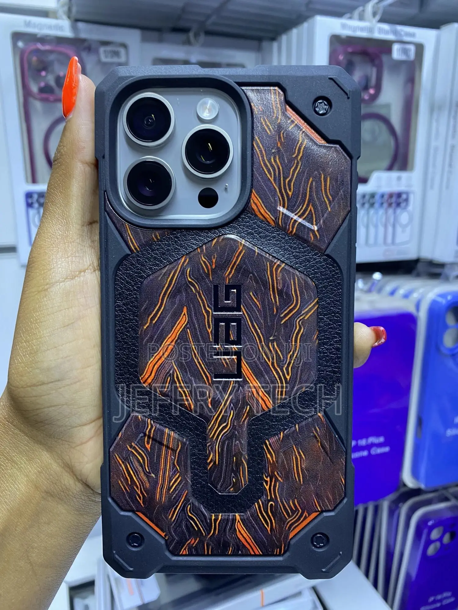Tyrds Urban Armor Gear Uag Monarch Rugged Case for iPhone 15 Pro Max
