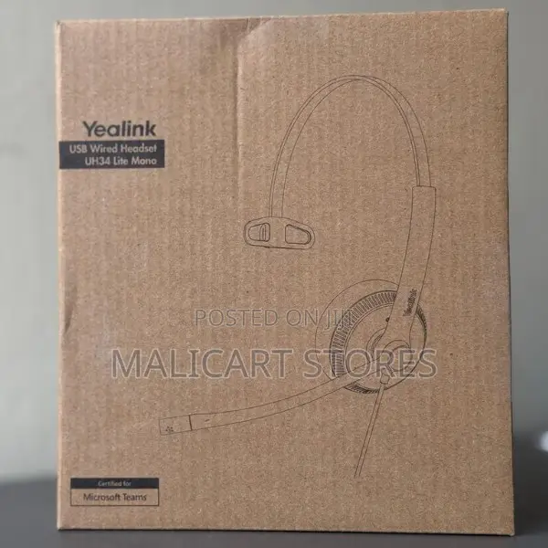 Yealink Uh34 Lite Mono Teams Headset