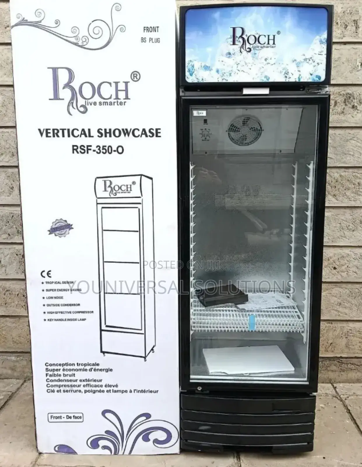Display Fridge 279 Litres Showcase Chiller Roch