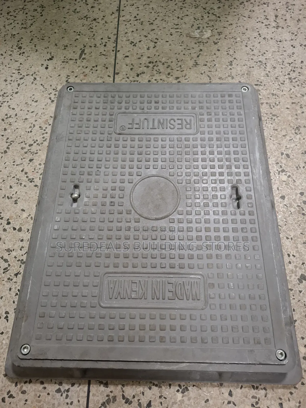 Composite Lockable Manhole Cover 450mm By 600mm