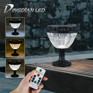 Solar Gate Light With Remote - thumbnail 2