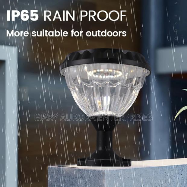 Solar Gate Light With Remote - thumbnail 4