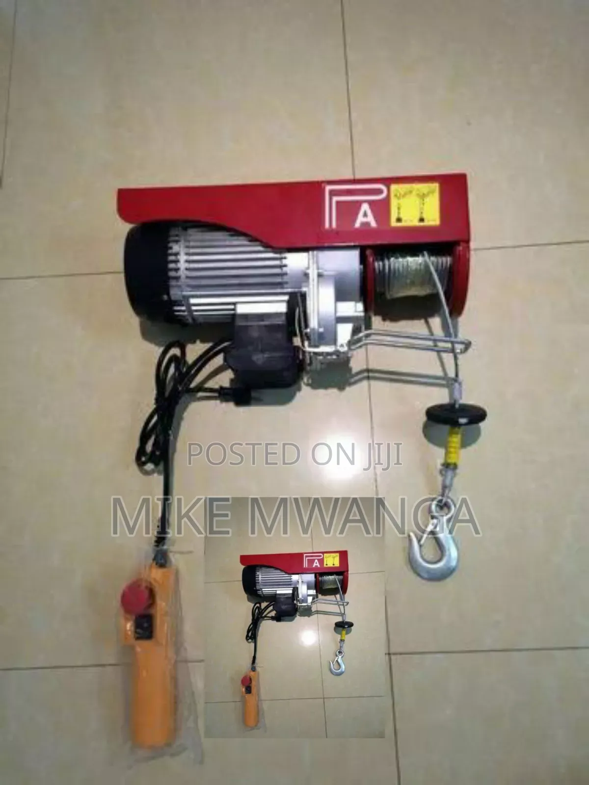 Robust Steel Construction Hoist 500kg