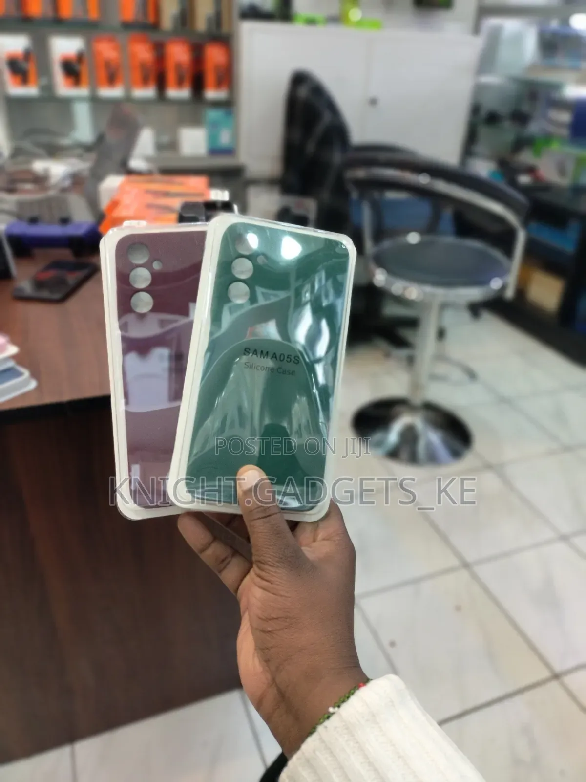 Galaxy A05s Maroon Silicon Cases!