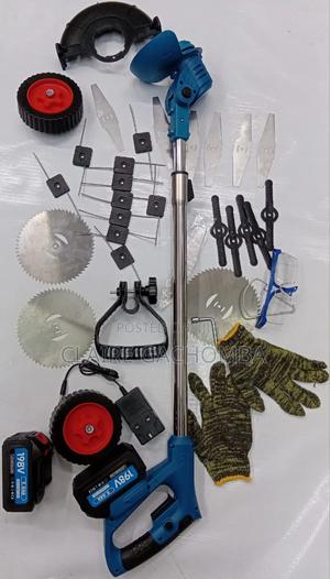 Cordless Brush Cutter With 2 Lithium Battery - thumbnail 2