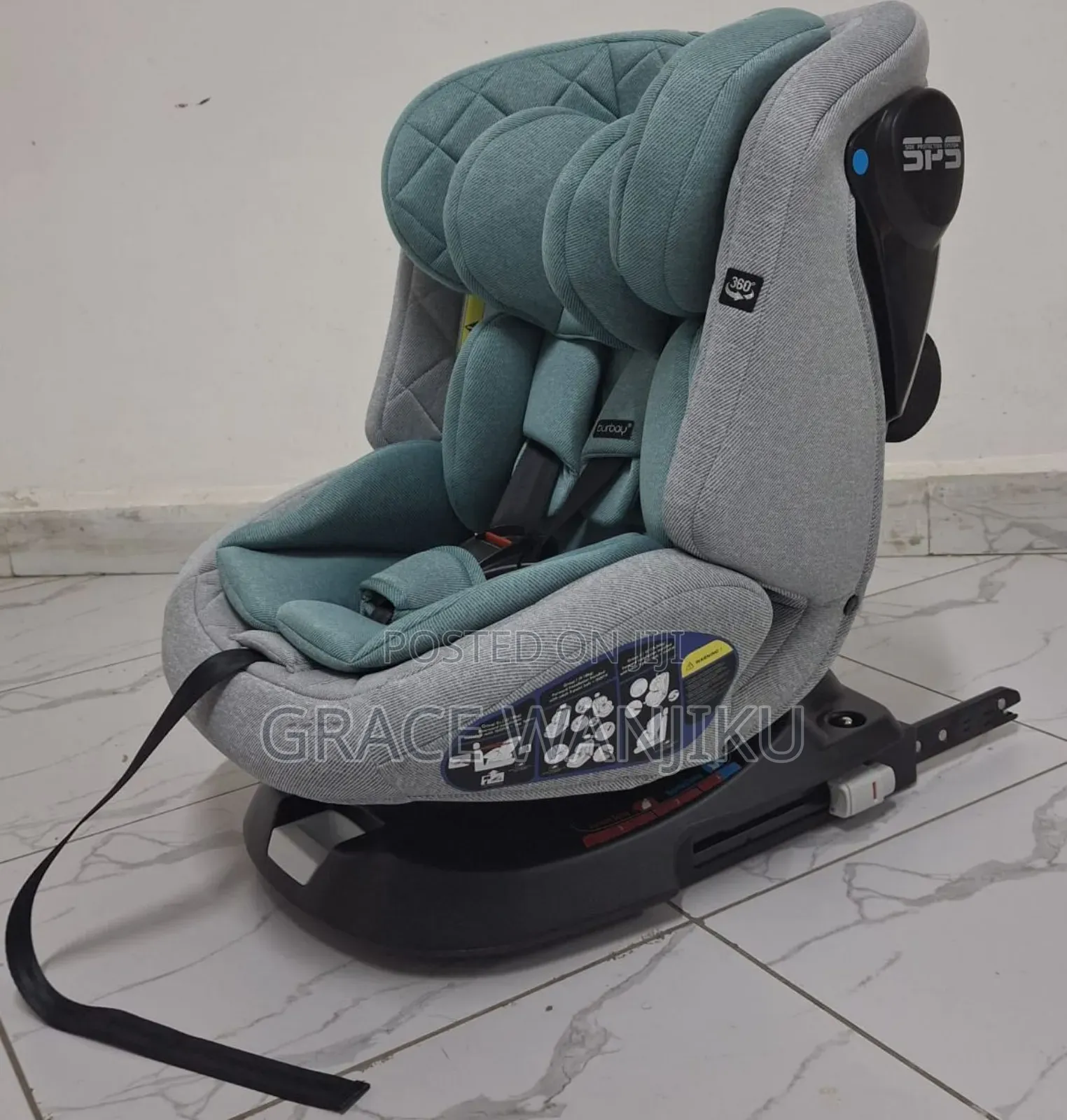 Isofix and 360 Rotation Car Seat