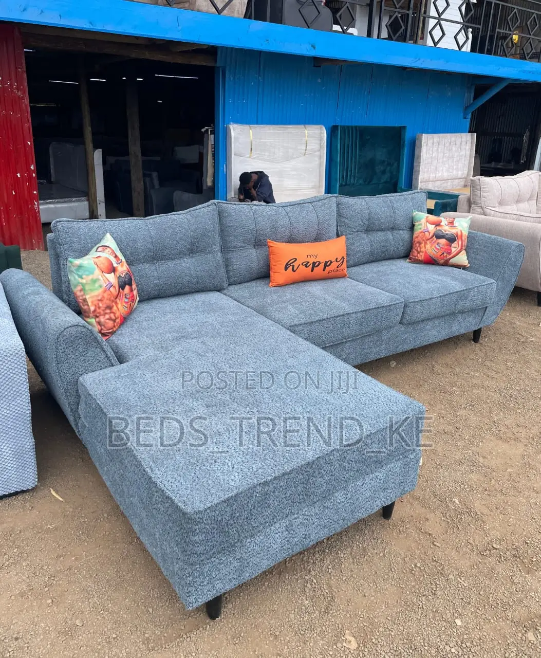 Supportive Soft 6 Seater L Sofa