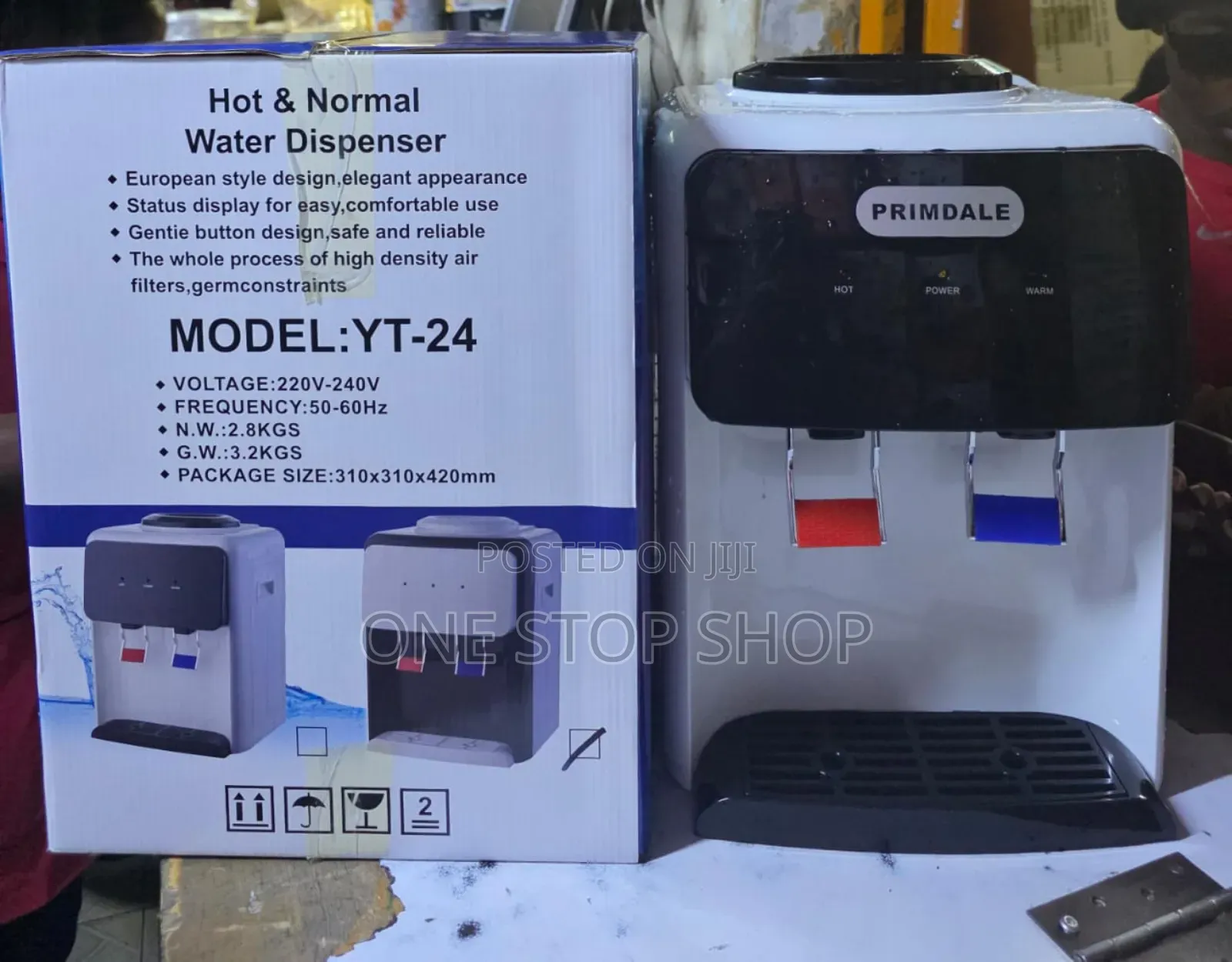 Executive Primadel Table Top Water Dispenser Hot and Normal