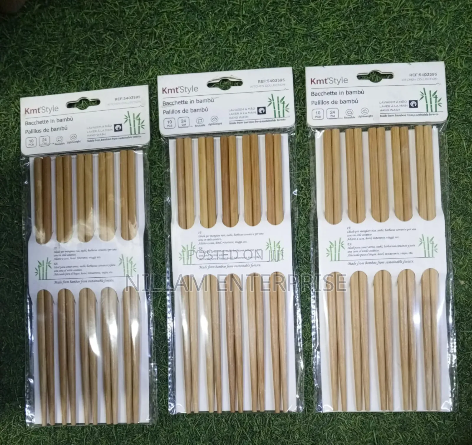 Bamboo Chopsticks 
5 Pairs