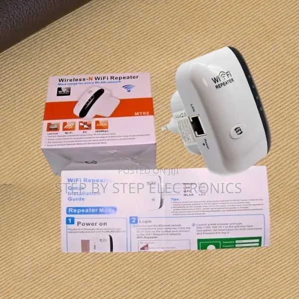 300mbps Wifi Range Extender Coverage Booster With Plug and Play Design