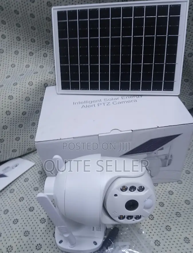Ubox 4g Solar CCTV Camera / 4g Sim Card / Wifi Optional