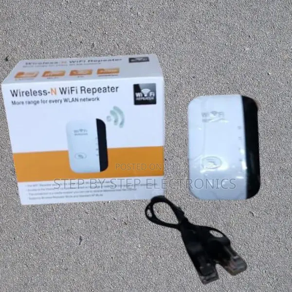 300mbps Wifi Range Extender With Universal Router Compatibility