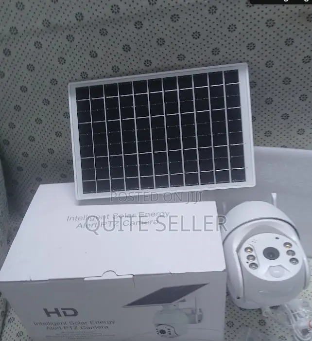 Ubox 4g Sim Card Solar Powered Camera - Rechargeable Battery