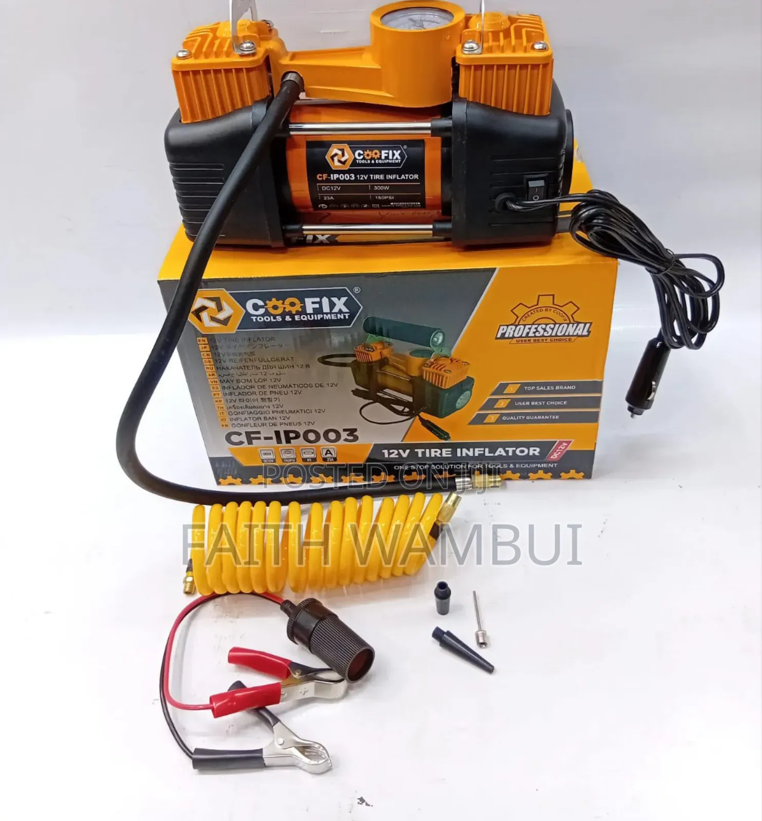 New Arrival Coofix Car Compressor Kit/Car Compressor Machine Kit