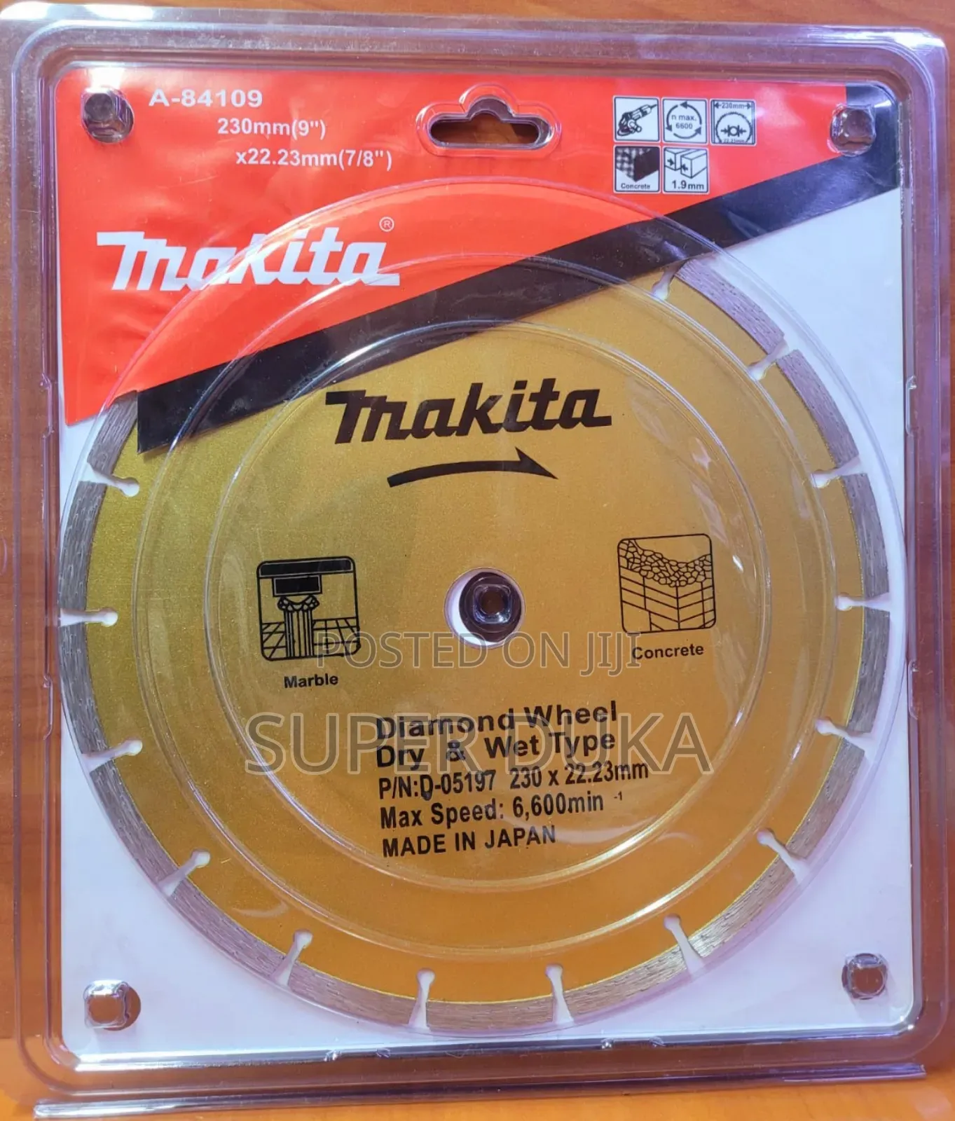4" Makita Diamond Disk.
