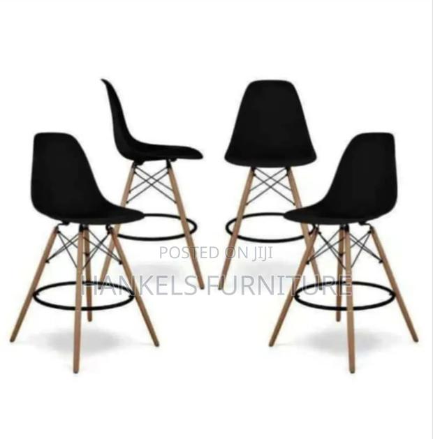 Black High Bar Stools