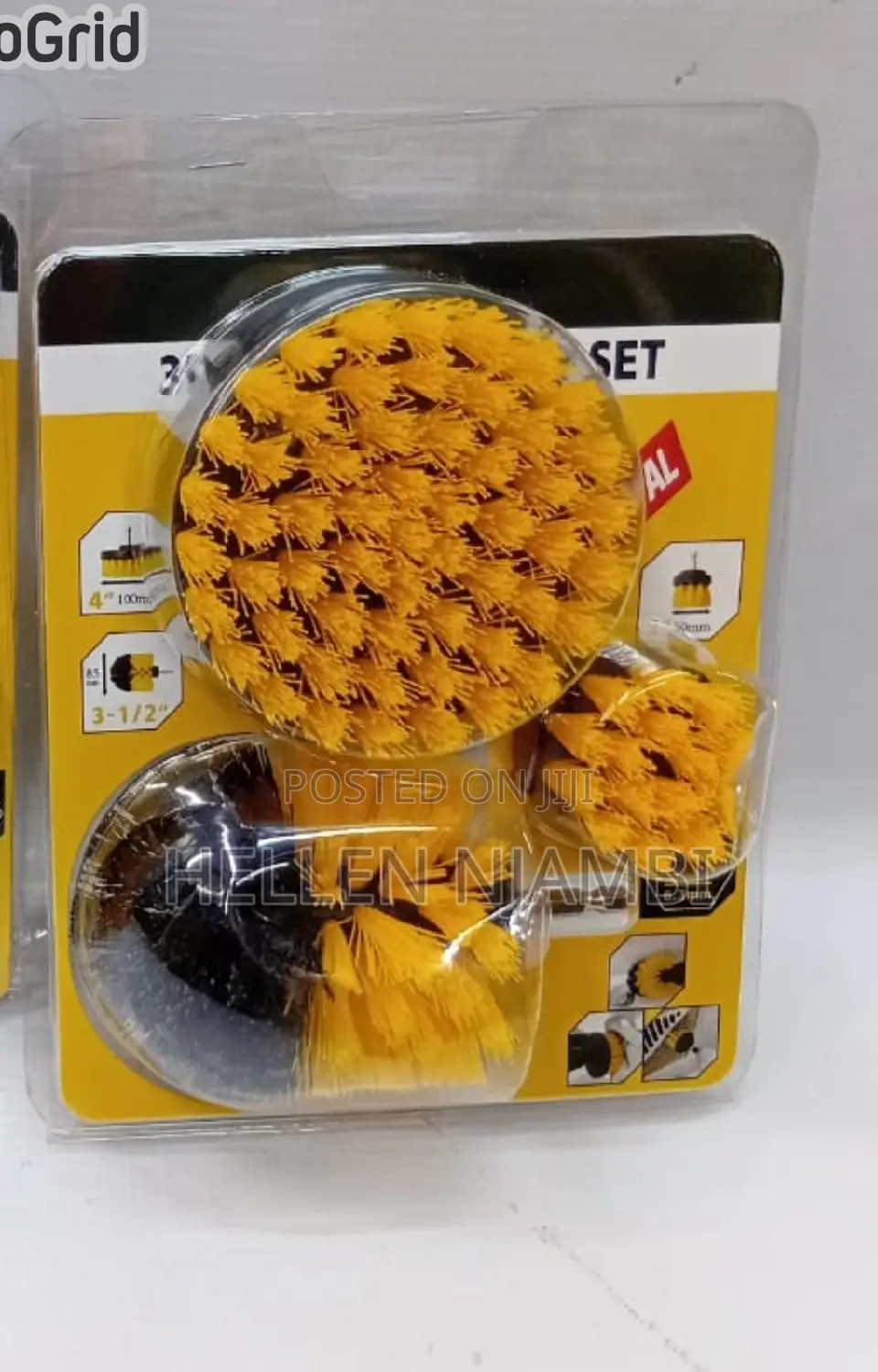 3pcs Drill Brush Set