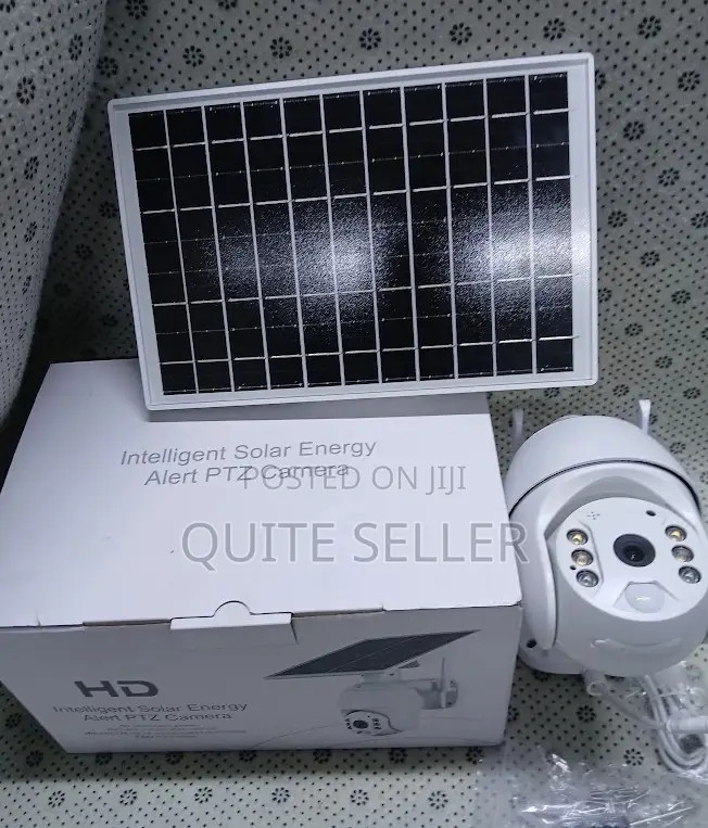 Ubox 4g Solar CCTV Camera | PTZ 1080p Sim | Outdoor Security
