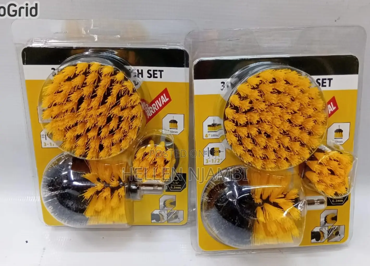 High Quality Drill Brush Set (3pcs)