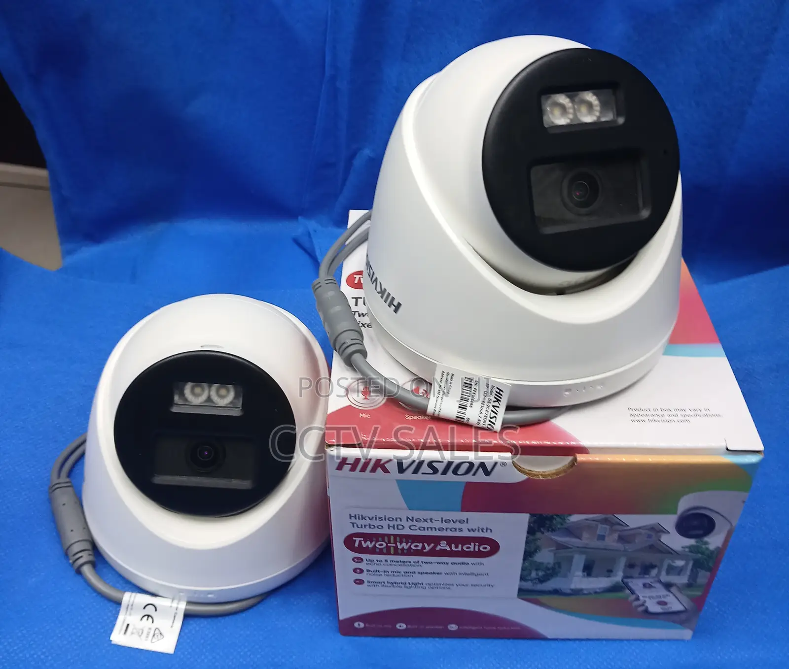 Poe Compatible Ds-2ce78d0t-LTS Turbo Hd Two-Way Audio Fixed Camera