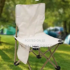 Foldable Metallic Frame Waterproof Canvas Camping Chair