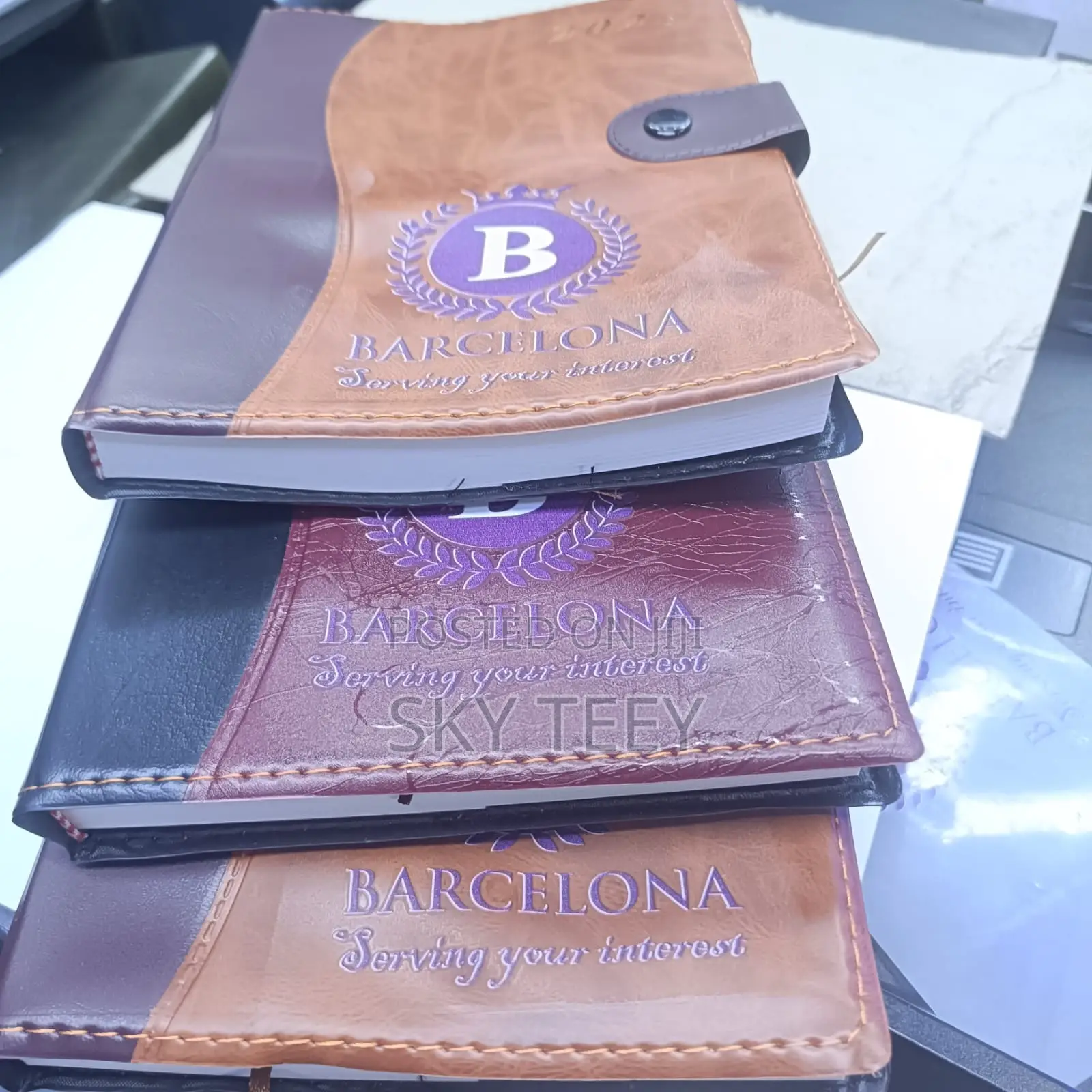 Branded Note Books and Diaries