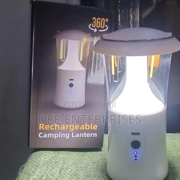 Rechargeable Camping Lantern With 3 Lighting Modes - main view