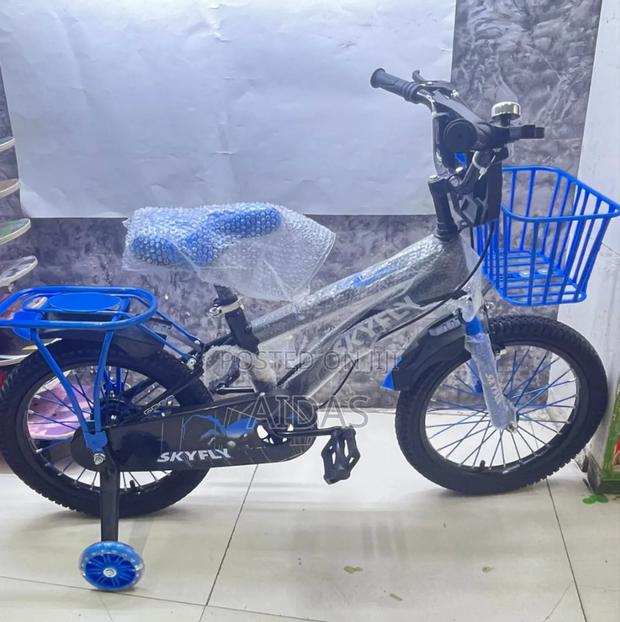 Kids Bicycle Size 16 – Strong Children’S Bike With Training Wheels