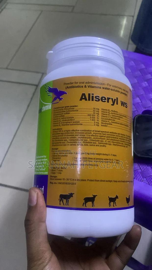 Aliseryl Ws, a Water-Soluble Powder for Veterinary Use - 1 Kg