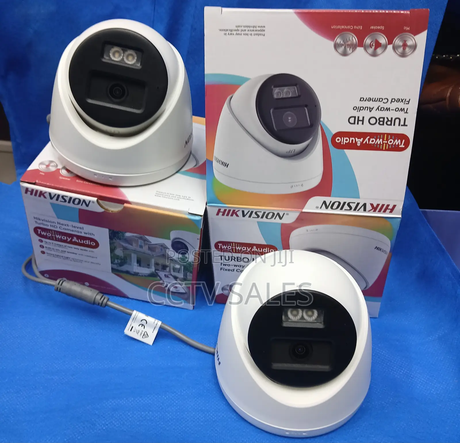 Multiple Illumination Mode Two-Way Audio Turbo Hd Dome Indoor Camera