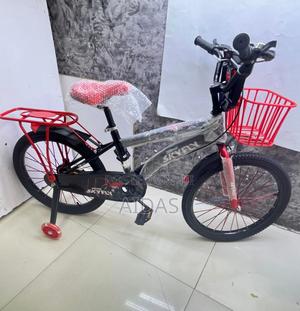 Kids Bicycle Size 20 – Strong Junior Bike With Training Wheels - thumbnail 2