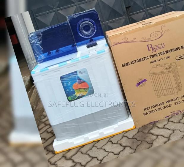 Roch 14kg Twin Tub Washing Machine – Heavy Duty, Low Water Usage!" - main view