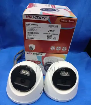 Indoor Two-Way Audio Dome Camera With Sensors for Motion Detection