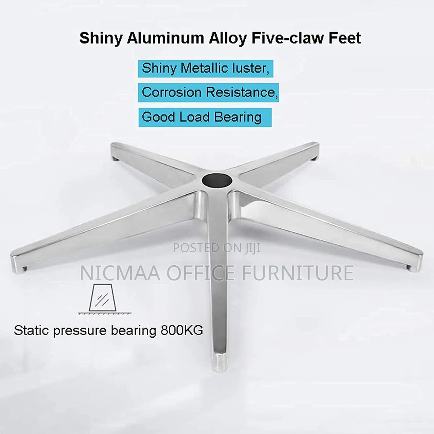 Office Seat: Executive Adjustable High Back Faux Leather Seat