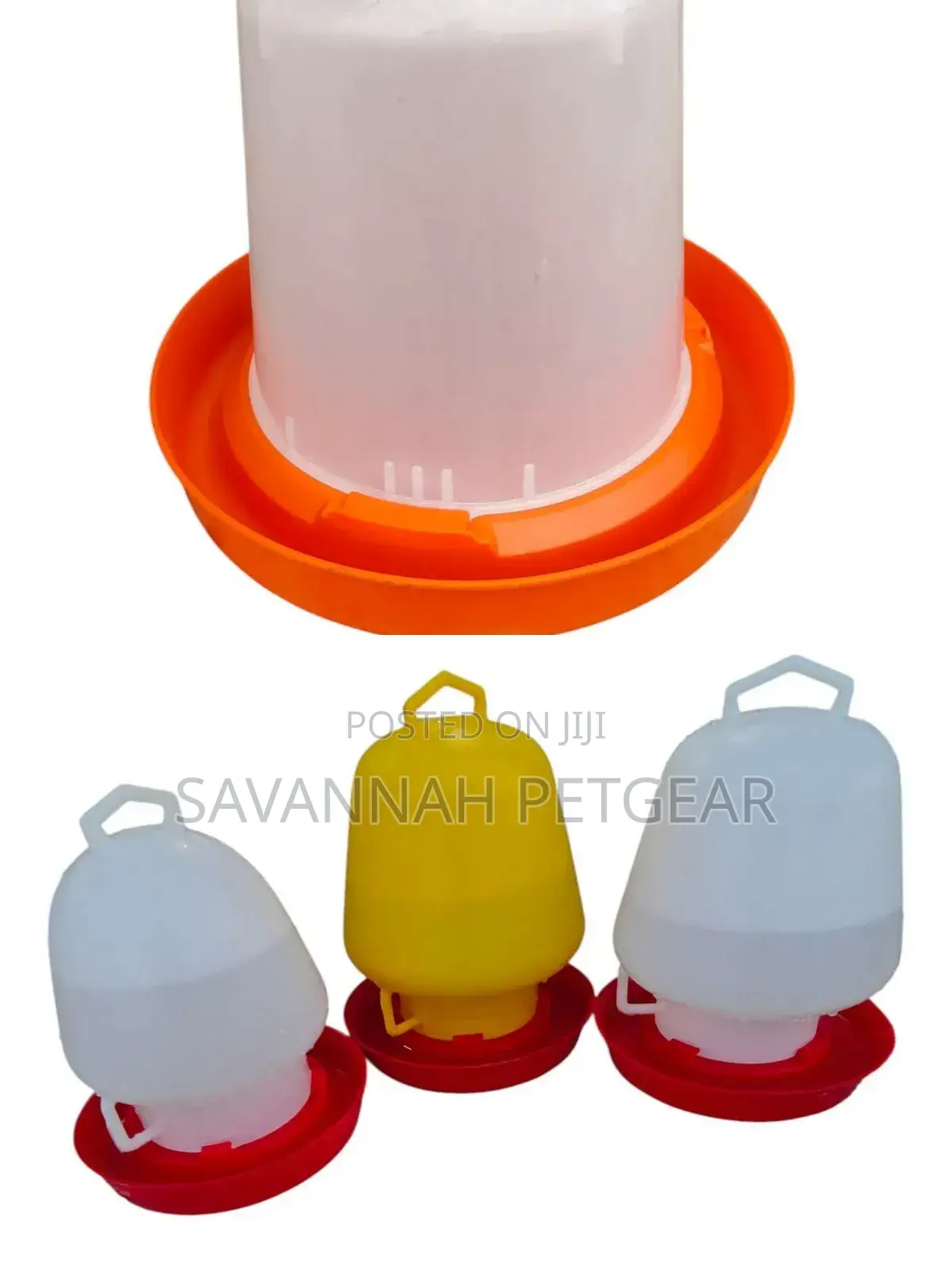 Premium Chicken Drinkers Feeders - 3 Litres /3kg