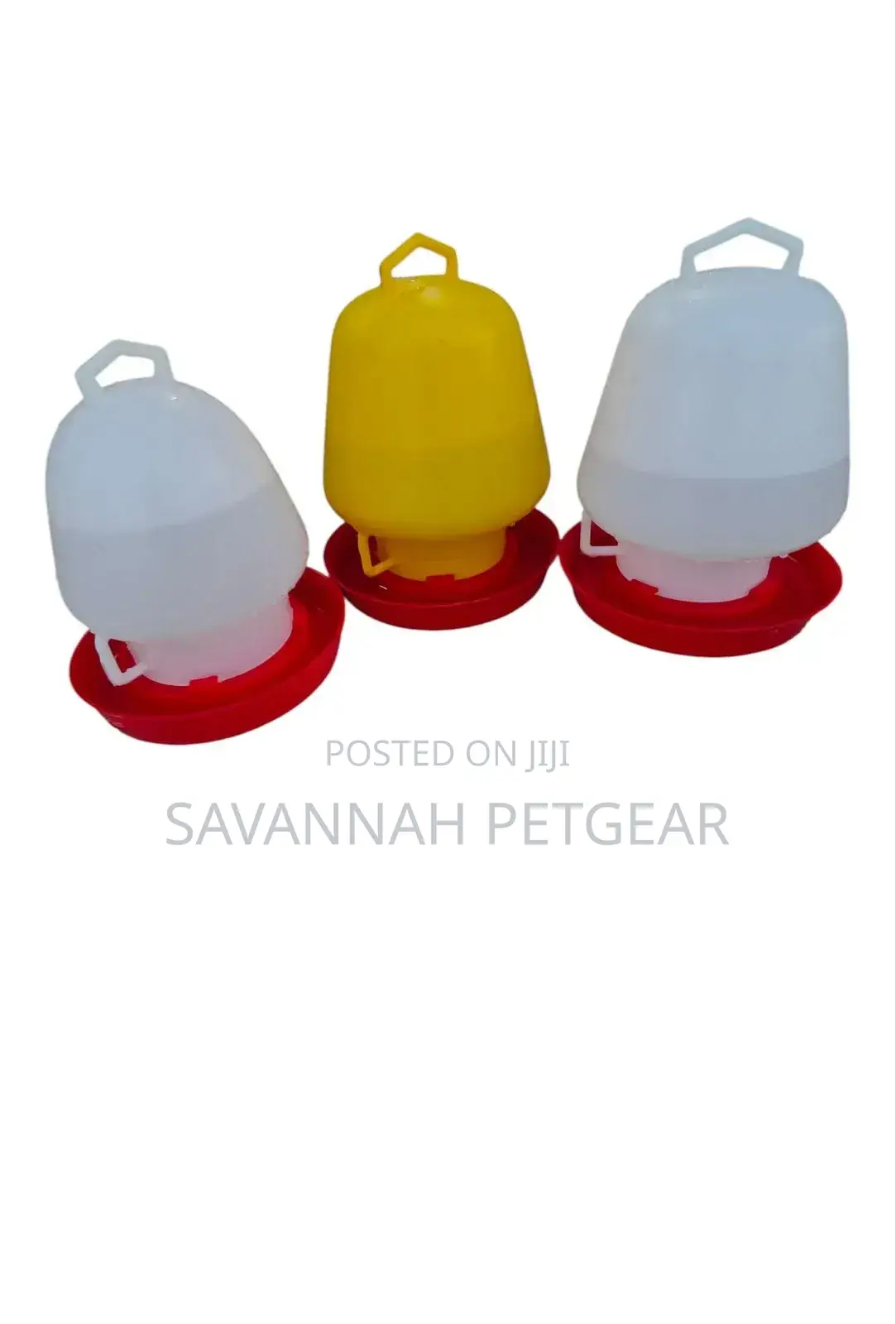 Premium Chicken Drinkers Feeders - 3 Litres /3kg