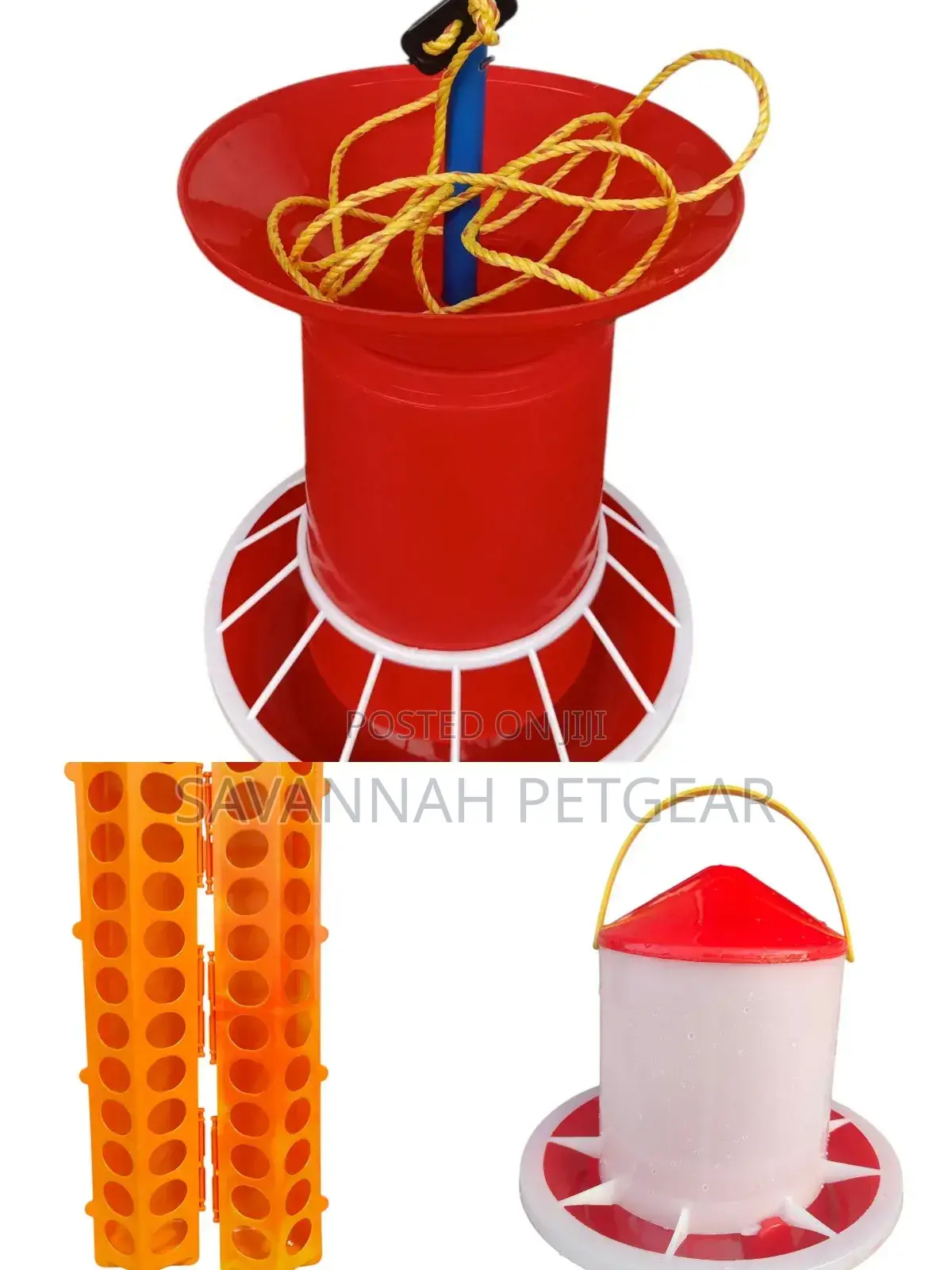 Premium Chicken Drinkers Feeders - 3 Litres /3kg