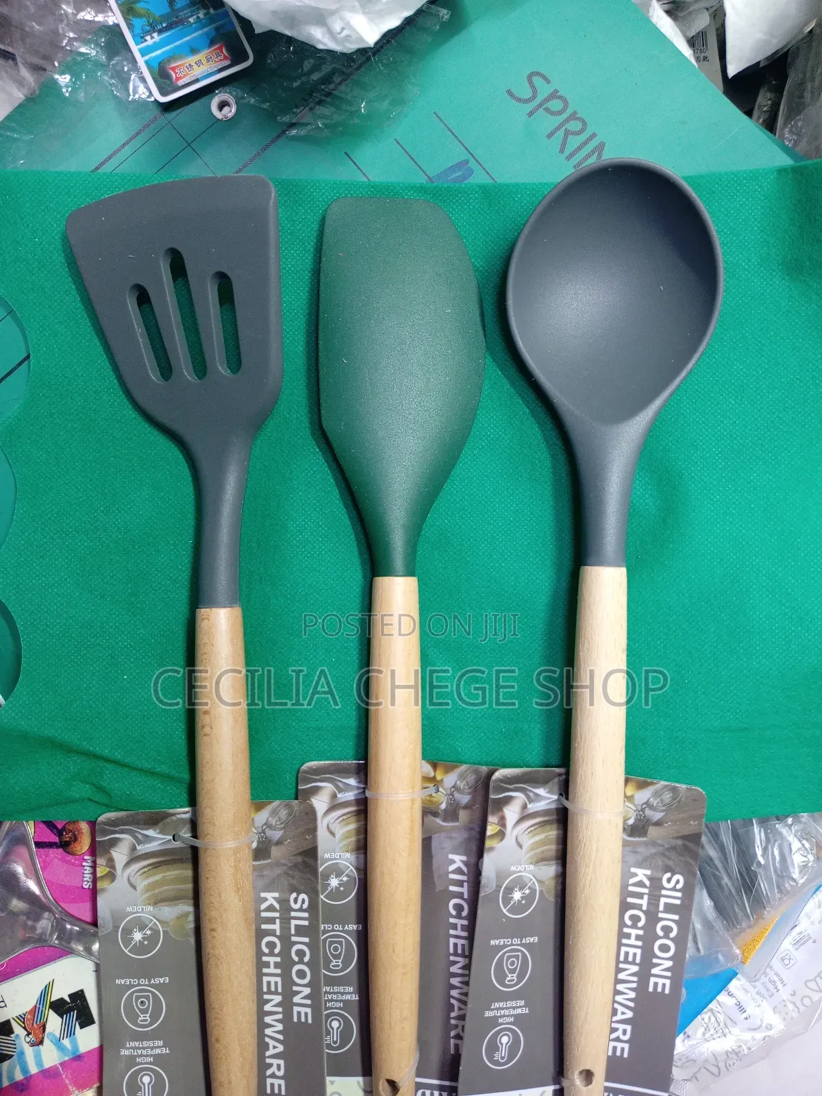 Silicone Serving Spoons