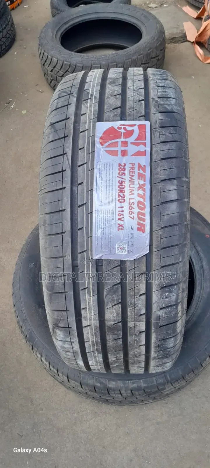 285/50r20 Zextour Tyres Brand New (Low Noise)