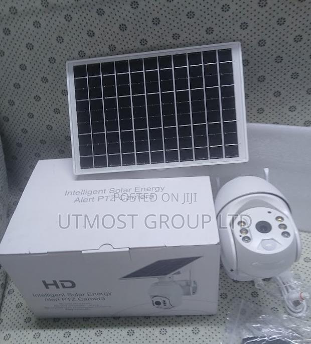 Ubox Solar PTZ Camera1080p Hd Video With -355° Pan 120° Tilt Control