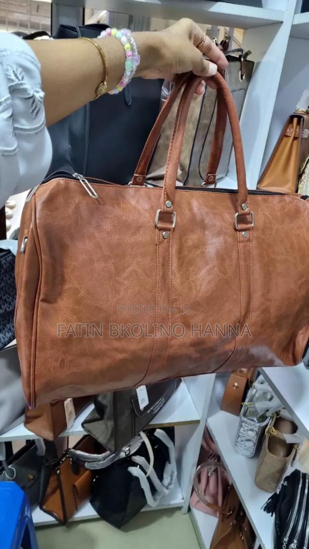 Classy Brown Travel Bag - thumbnail 3