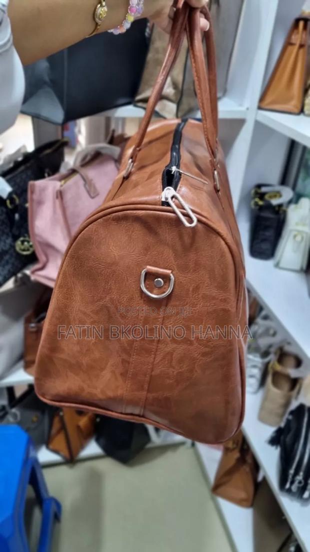 Classy Brown Travel Bag - thumbnail 5