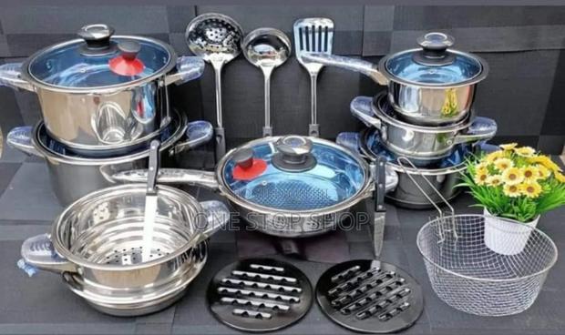30pcs Marwa Stainless Steel Cookware - thumbnail 2