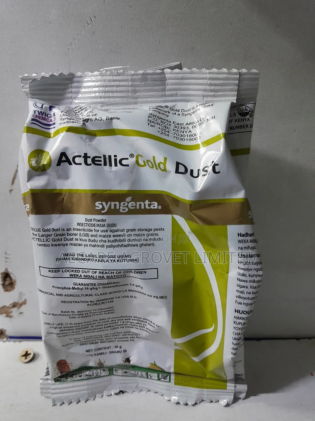 Actellic Gold Dust 50g, 100g,200g, 500g and 1kg