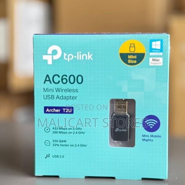 Tp-Link Ac600 Wireless Dual Band Usb Adapter – Tl-Archer T2u