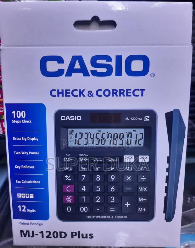 Calculator.Casio Mj-120d Plus Calc - main view