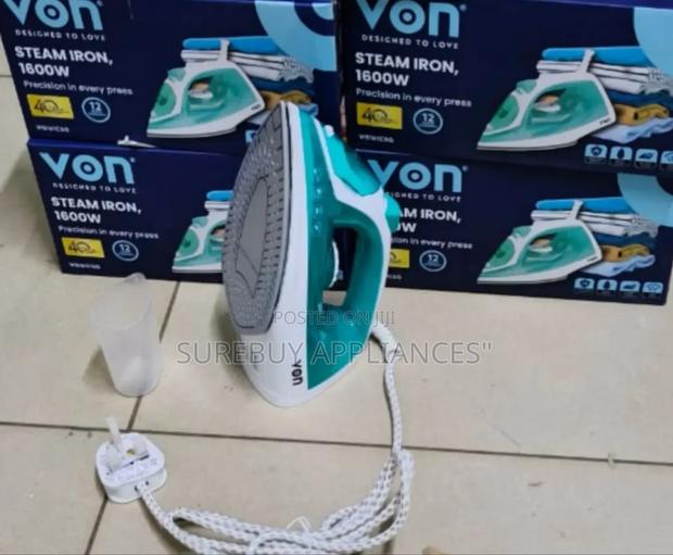 Von Vis161csg Steam Iron, 1600w - Green