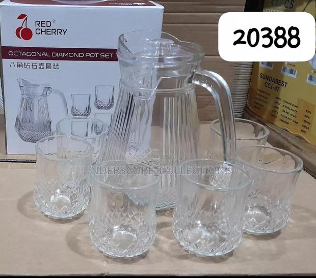 Red Cherry  Glass Set