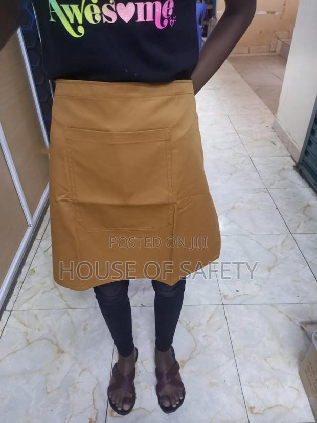 Half Beige Apron - main view